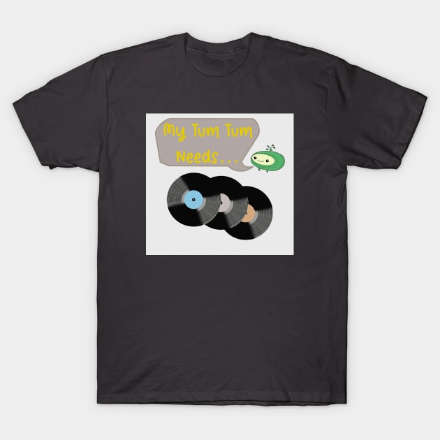 Record Collector T-Shirt by Noah Monroe